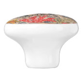 Kustkoraal Zee onderwater Keramische Knop (Zijkant)