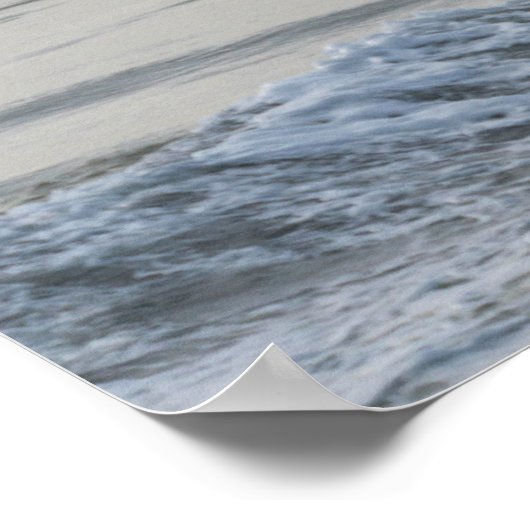 Kustkorps in hoog Surf Poster (Hoek)