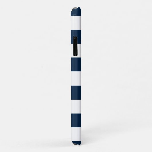 Kustkrab Nautical Stripes Case-Mate iPhone Case (Achterkant/rechts)
