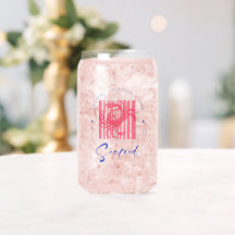 Kustkrab Roze Blik Glas
