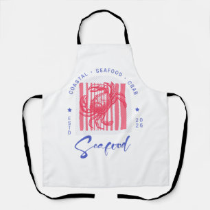 Kustkrab Stoffen Placemat Schort