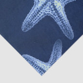 kustkreeft rustisch zeeblauwe zeester tissuepapier (Detail)