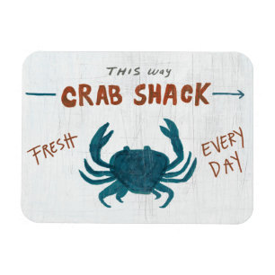 Kustkunst Crab Shack Magneet
