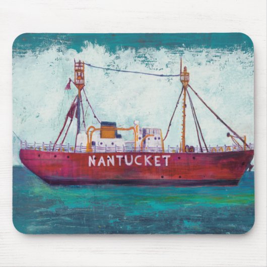 Kustkunst | Nantucket Lightship Muismat (Voorkant)