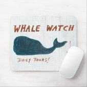 Kustkunst | Whale Watch Muismat (Met muis)