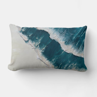 Kustkunst Woonkussen Oceaan Golf Kussen