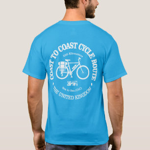 Kustkust tot kust (fietsen) t-shirt