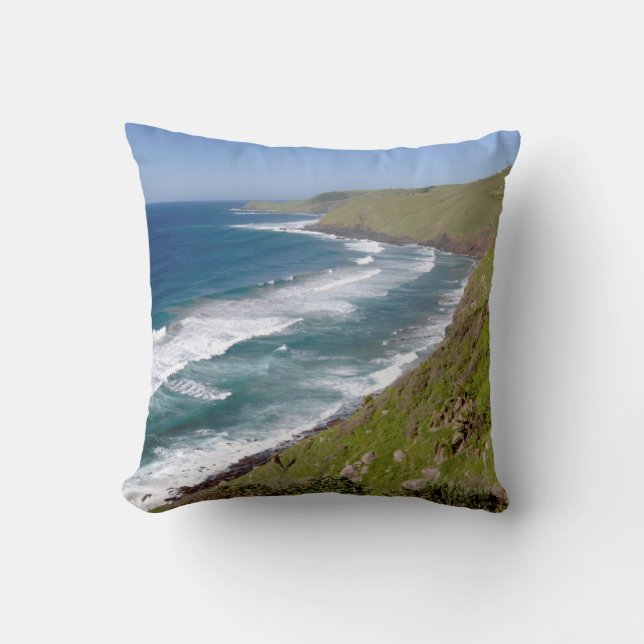 Kustlandschap Coffee Bay Kussen (Voorkant)