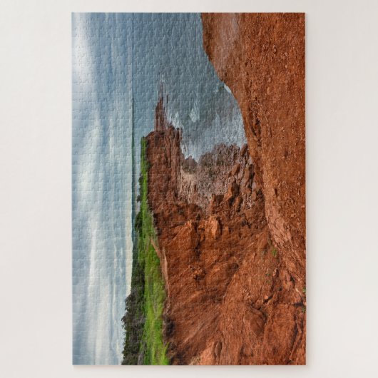 Kustlandschap Prince Edward Island Canada Legpuzzel (Verticaal)