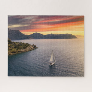 Kustlijn   Bodrum, Turkije Legpuzzel
