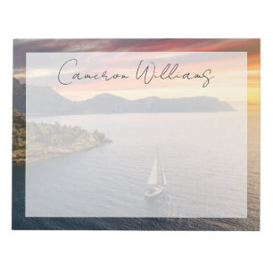 Kustlijn Bodrum, Turkije Notitieblok