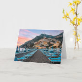 Kustlijn | Campanië, Italië Kaart (Gele Bloem)