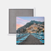 Kustlijn | Campanië, Italië Magneet (Voorkant / Achterkant)