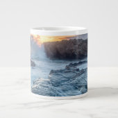 Kustlijn | Carmel California Extra Grote Beker (Voorkant)