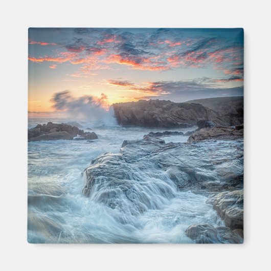 Kustlijn | Carmel California Magneet (Voorkant)