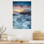 Kustlijn | Carmel California Poster (Keuken)