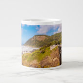 Kustlijn | Chasm, yachats, Oregon Extra Grote Beker (Voorkant)