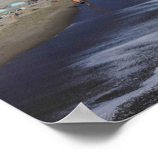 Kustlijn Cocoa Beach Poster (Hoek)