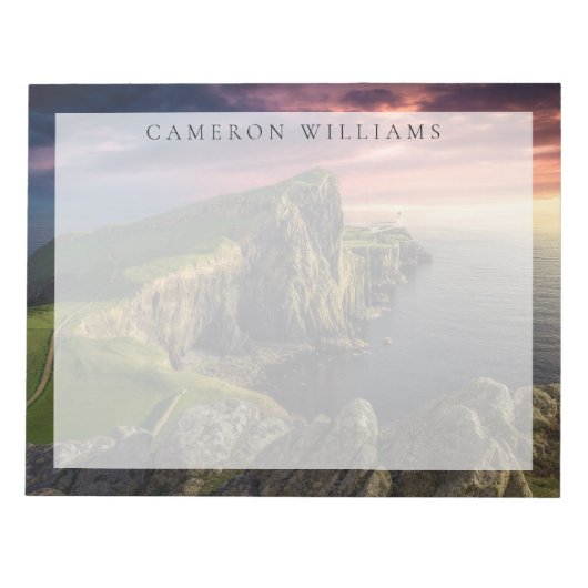 Kustlijn | Eiland Skye, Schotland Notitieblok (Voorkant)