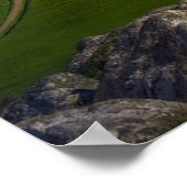 Kustlijn | Eiland Skye, Schotland Poster (Hoek)