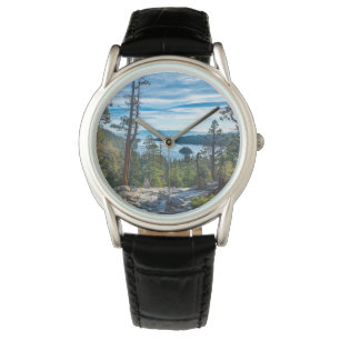 Kustlijn   Emerald Bay, Lake Tahoe, Californië Horloge