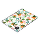 Kustlijn Floral Notitieboek (Linkerzijde)