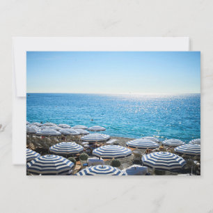 Kustlijn   Frans Riviera, Nice Frankrijk Bedankkaart