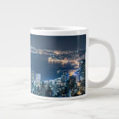 Kustlijn | Hong Kong Island, Azië Extra Grote Beker (Rechts)