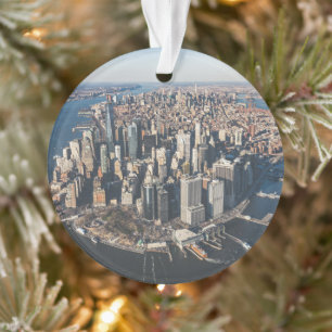 Kustlijn   Manhattan, New York City Ornament