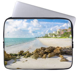 Kustlijn Napels Pier, Southwest Florida Laptop Sleeve