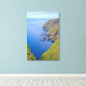 Kustlijn Newfoundland Canvas Afdruk (Insitu (Houten vloer))