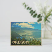 kustlijn Oregon Briefkaart (Staand voorkant)