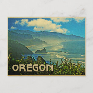 kustlijn Oregon Briefkaart