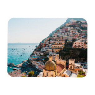 Kustlijn   Positano Italië, gemeente Cliffside Magneet