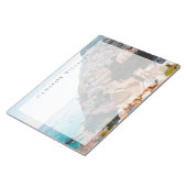 Kustlijn | Positano Italië, gemeente Cliffside Notitieblok (Schuin)