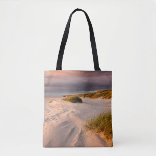 Kustlijn Saltum Beach, Denemarken Draagtas