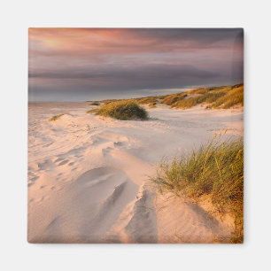 Kustlijn Saltum Beach, Denemarken Magneet