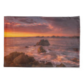 Kustlijn | Sunset Pacific Grove Carmel California Kussensloop (Achterkant)