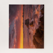 Kustlijn | Sunset Pacific Grove Carmel California Legpuzzel (Verticaal)