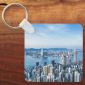 Kustlijn | Tsim Sha Tsu, Hong Kong Island, Azië Sleutelhanger (Voorkant)