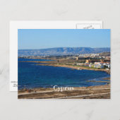 Kustlijn van Cyprus Briefkaart (Voorkant / Achterkant)