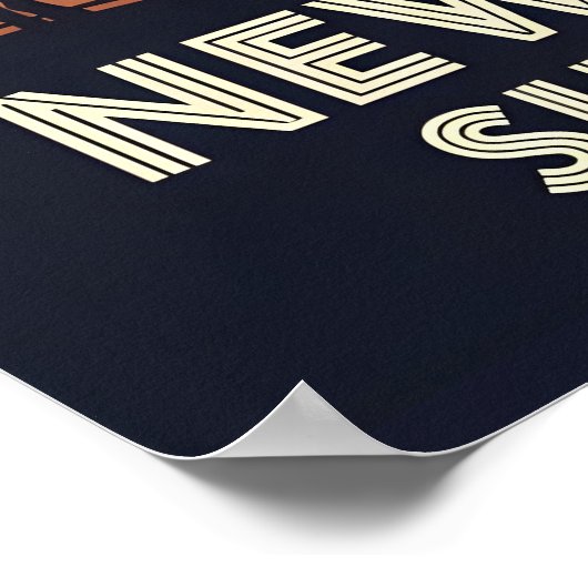  kustlijn van New Jersey Poster (Hoek)