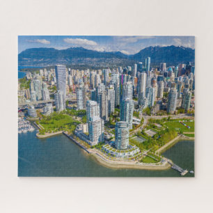 Kustlijn   Vancouver, British Columbia, Canada Legpuzzel