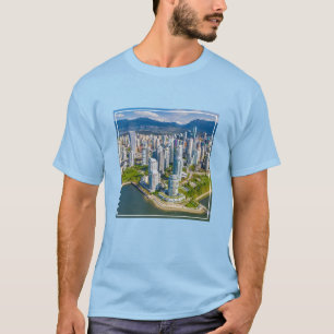 Kustlijn Vancouver, British Columbia, Canada T-shirt