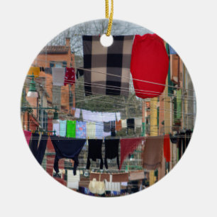Kustlijnen in de Italiaanse regio Venetië Keramisch Ornament