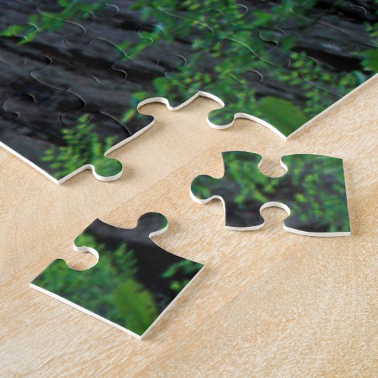 kustmammoetbomen en roodendrons legpuzzel (Zijkant)