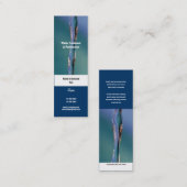 KUSTMATERIAAL voor waterfotografie Mini Visitekaartje (Voorkant / Achterkant)