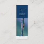 KUSTMATERIAAL voor waterfotografie Mini Visitekaartje (Achterkant)