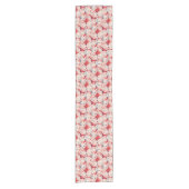 KustMonstera Leaf Patterned Table Runner Korte Tafelloper (Voorkant)