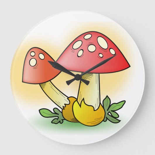 KUSTMUSHROOMS GROTE KLOK (Voorkant)
